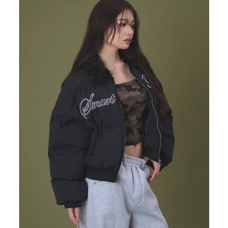 Fファーロゴパデッドブルゾン | WEGO【WOMEN】 | 詳細画像5 