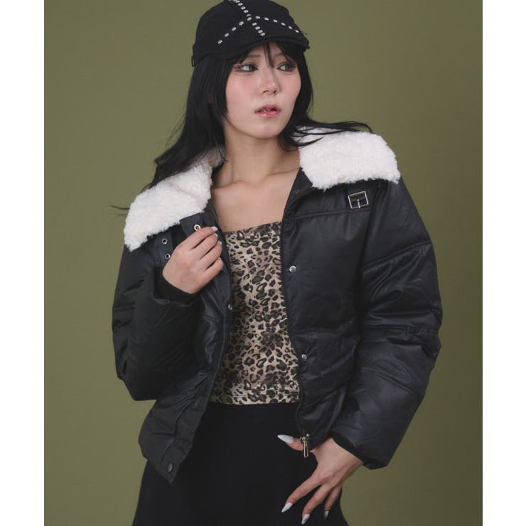 Fファーパデッドブルゾン | WEGO【WOMEN】 | 詳細画像3 