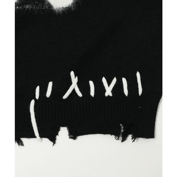 バタフライダメージニット | WEGO【WOMEN】 | 詳細画像7 