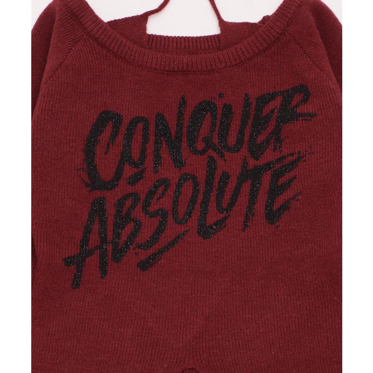 オフショルロゴスリットニットトップ | WEGO【WOMEN】 | 詳細画像14 