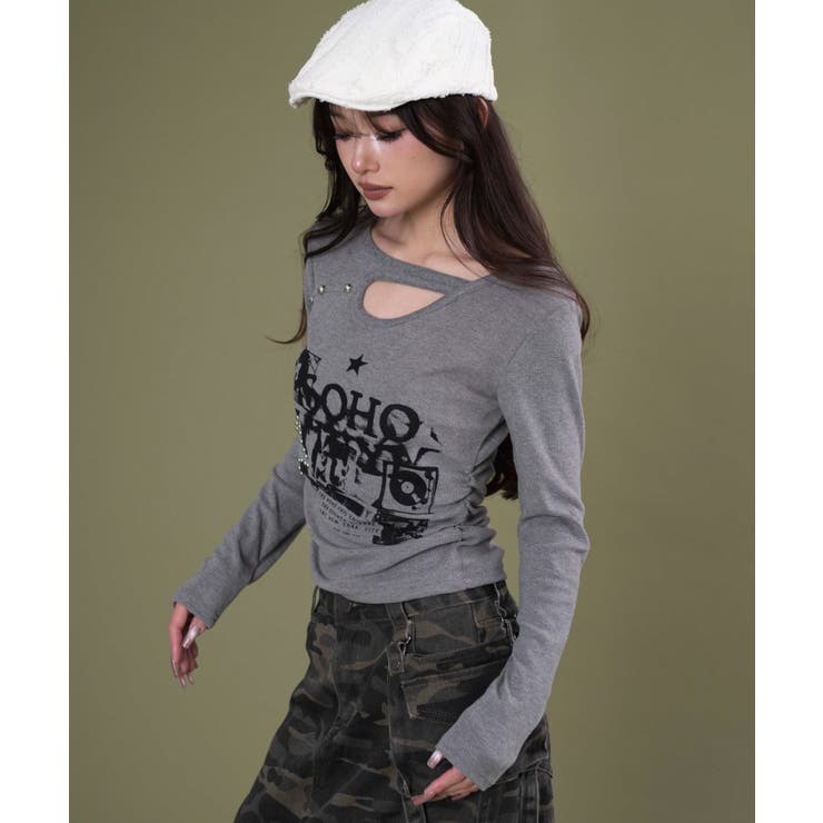 スタースタッズデザイントップ | WEGO【WOMEN】 | 詳細画像7 