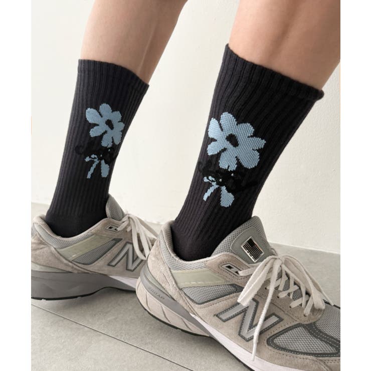 フラワーデザインソックス | WEGO【MEN】 | 詳細画像4 