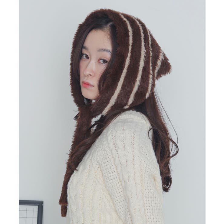 ボーダーニットバブーシュカ | WEGO【MEN】 | 詳細画像4 