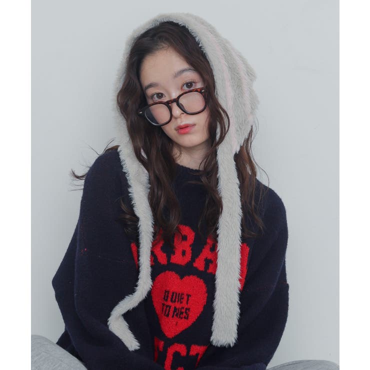 ボーダーニットバブーシュカ | WEGO【MEN】 | 詳細画像9 