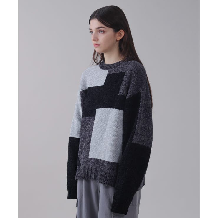 ベロアモールカラーブロックプルオーバー | WEGO【MEN】 | 詳細画像25 