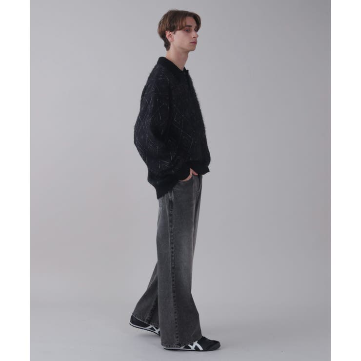 アーガイルニットポロ | WEGO【MEN】 | 詳細画像25 