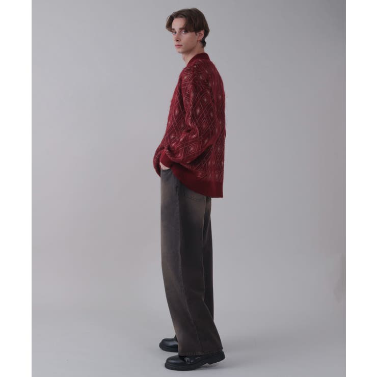 アーガイルニットポロ | WEGO【MEN】 | 詳細画像40 