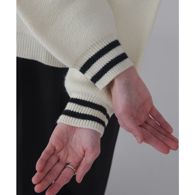 ワンポイント刺繍ニットポロ | WEGO【MEN】 | 詳細画像7 