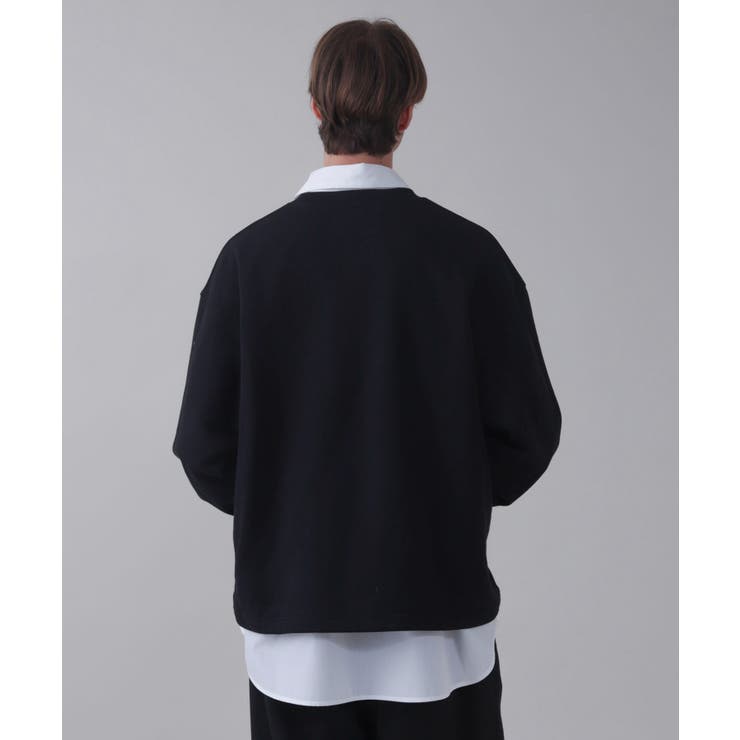 ショートドロストワンポイント刺繍プルオーバー | WEGO【MEN】 | 詳細画像38 