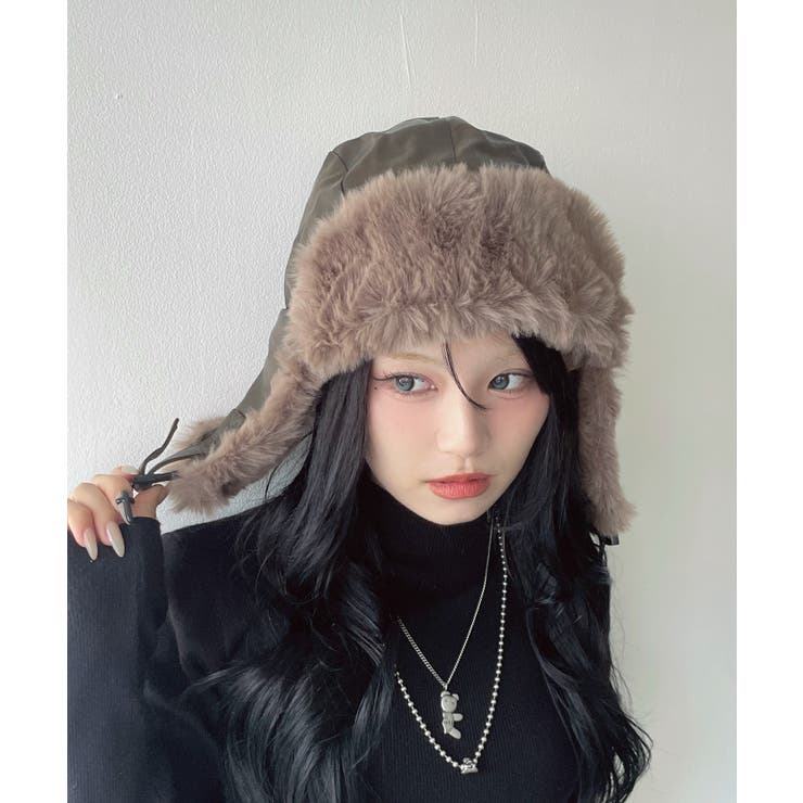 ヴィンテージPUフライトキャップ | WEGO【MEN】 | 詳細画像2 