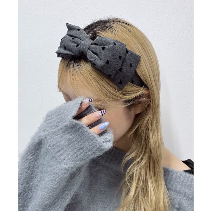 Lリボンドットカチューシャ | WEGO【WOMEN】 | 詳細画像1 