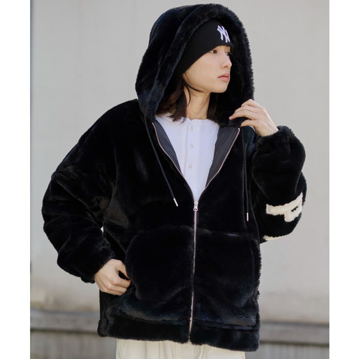 エコファーグラフィックブルゾン | WEGO【MEN】 | 詳細画像3 