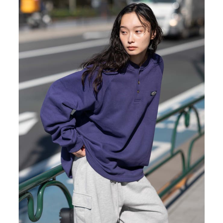 ショートドロストヘンリーネックプルオーバー | WEGO【MEN】 | 詳細画像20 