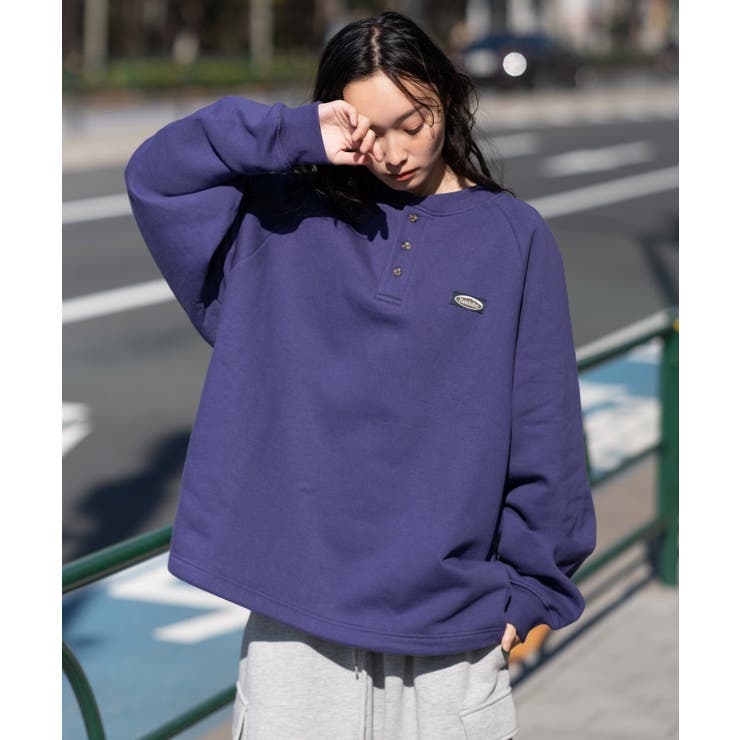 ショートドロストヘンリーネックプルオーバー | WEGO【MEN】 | 詳細画像21 