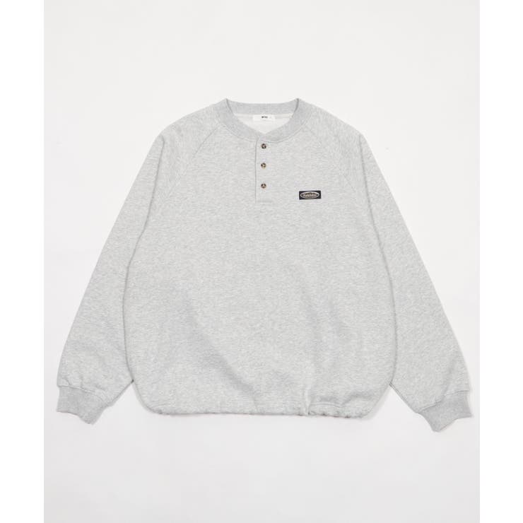 ショートドロストヘンリーネックプルオーバー | WEGO【MEN】 | 詳細画像39 