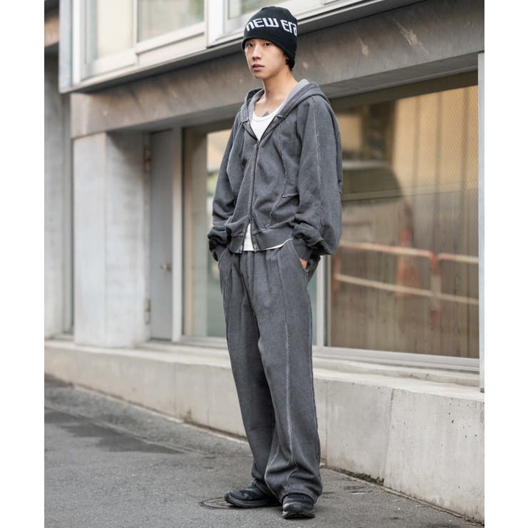 スウィッチングZIPパーカー | WEGO【MEN】 | 詳細画像9 