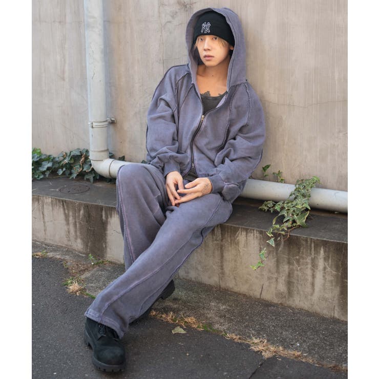 スウィッチングZIPパーカー | WEGO【MEN】 | 詳細画像21 