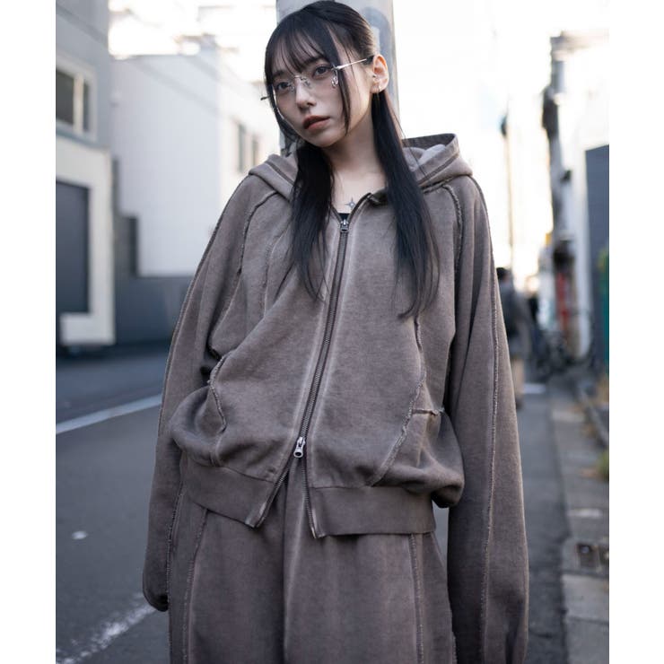 スウィッチングZIPパーカー | WEGO【MEN】 | 詳細画像30 