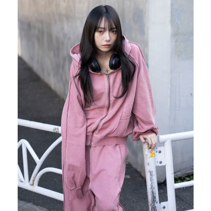 スウィッチングZIPパーカー | WEGO【MEN】 | 詳細画像55 