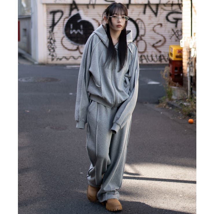 スウィッチングZIPパーカー | WEGO【MEN】 | 詳細画像64 