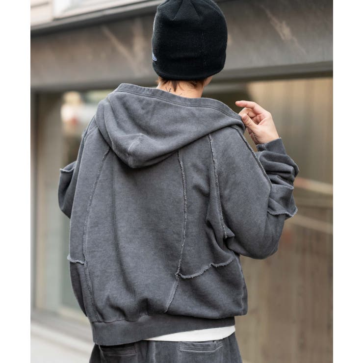 スウィッチングZIPパーカー | WEGO【MEN】 | 詳細画像68 