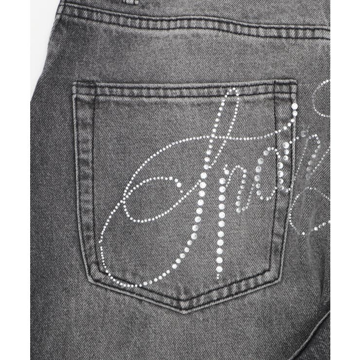 ラインストーンbackロゴデニム | WEGO【WOMEN】 | 詳細画像18 