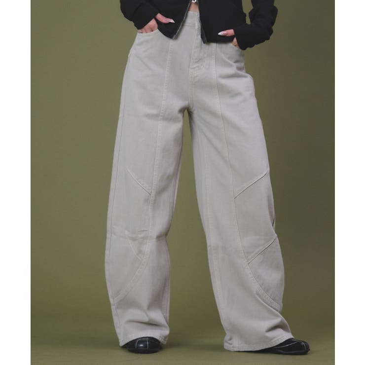 カーブチノパン | WEGO【WOMEN】 | 詳細画像8 