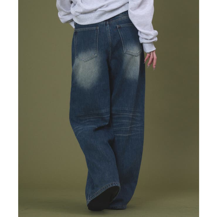 ベルトポケット付きワイドデニム | WEGO【WOMEN】 | 詳細画像12 