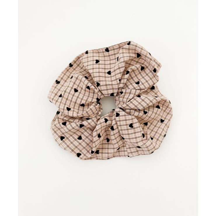 L総柄ハートチェックシュシュ | WEGO【WOMEN】 | 詳細画像2 