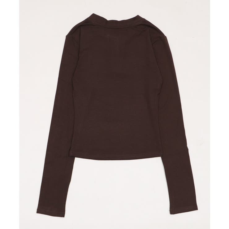 ヘンリーネックロゴトップ | WEGO【WOMEN】 | 詳細画像11 