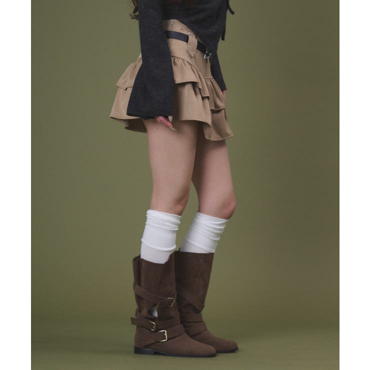 スターベルト付きティアードスカパン | WEGO【WOMEN】 | 詳細画像5 