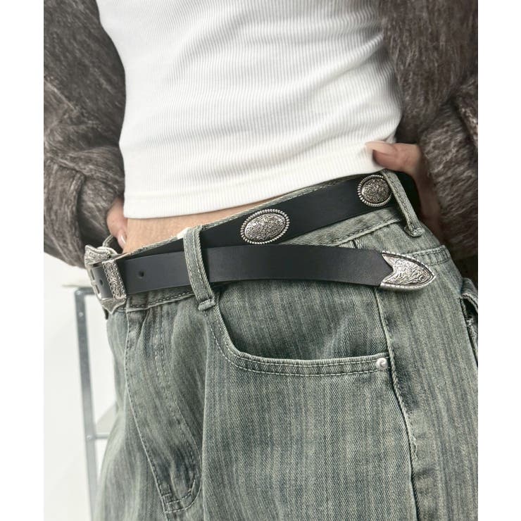 Lウエスタンコンチョベルト | WEGO【WOMEN】 | 詳細画像3 