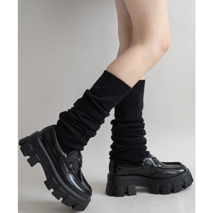 ブラック | ボリュームルーズソックス | WEGO【WOMEN】