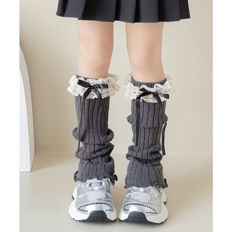 レースリブニットレッグカバー[品番：WG010097200]｜WEGO【WOMEN