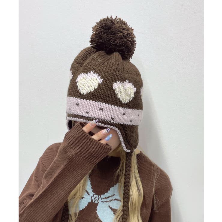 ポンポン付きジャガードビーニー | WEGO【MEN】 | 詳細画像2 