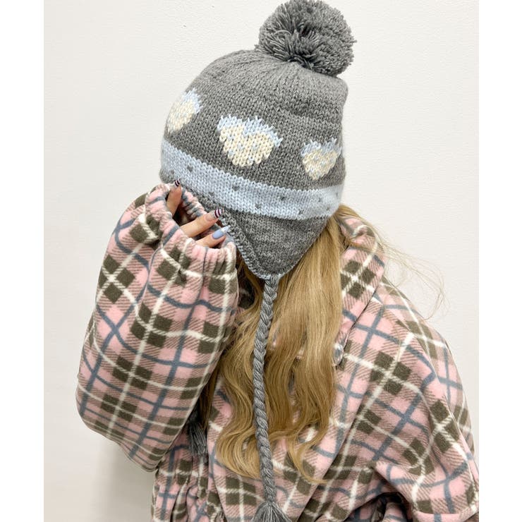 ポンポン付きジャガードビーニー | WEGO【MEN】 | 詳細画像5 