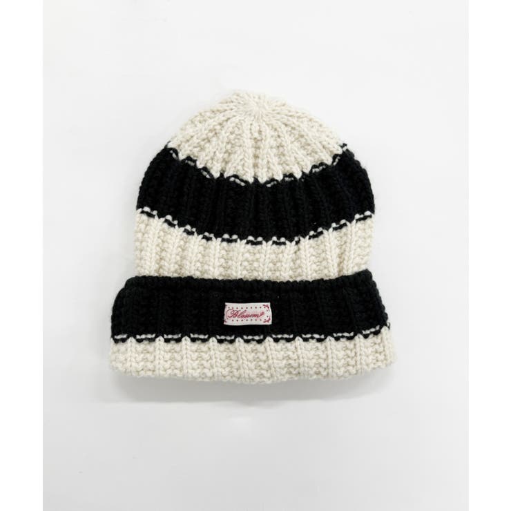 ブラック | ネームボーダーニットワッチ | WEGO【MEN】