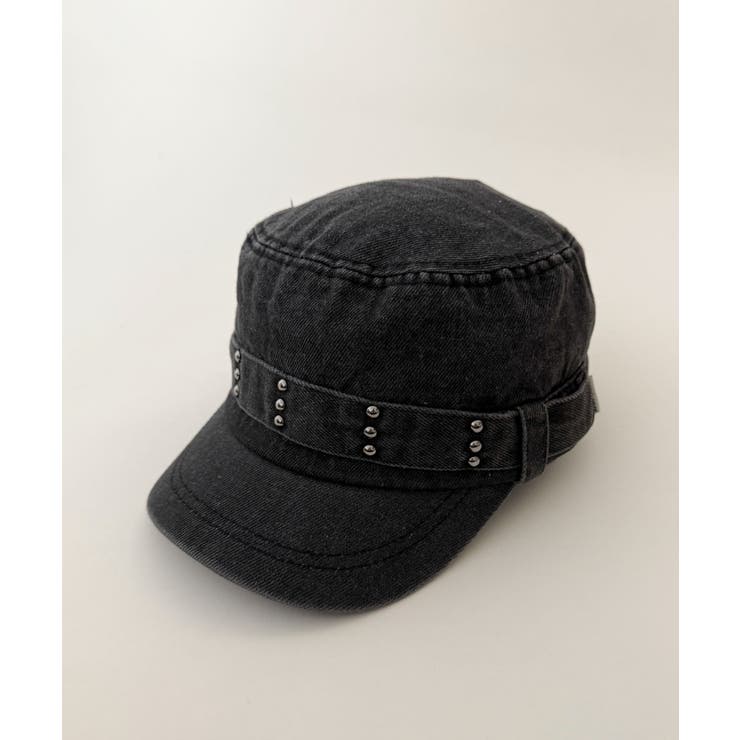 デニムスタッズワークキャップ | WEGO【MEN】 | 詳細画像3 