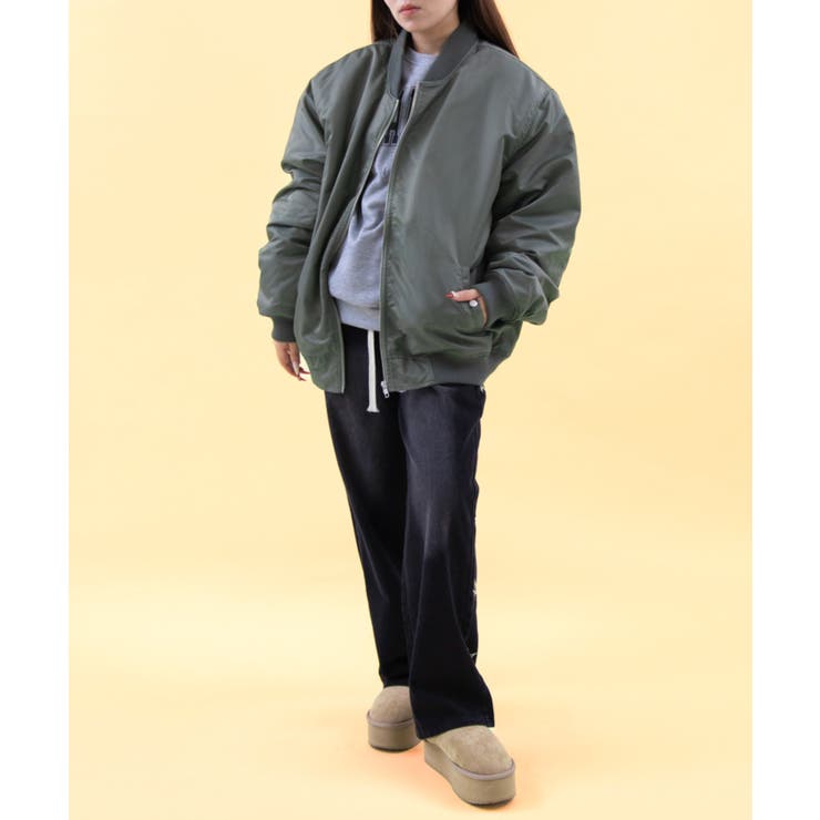 2WAYフーデッドBIGブルゾン[品番：WG010097249]｜WEGO【WOMEN 
