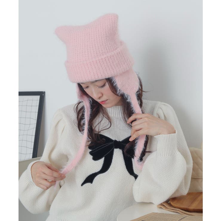 イヤーネコミミニットキャップ | WEGO【MEN】 | 詳細画像2 