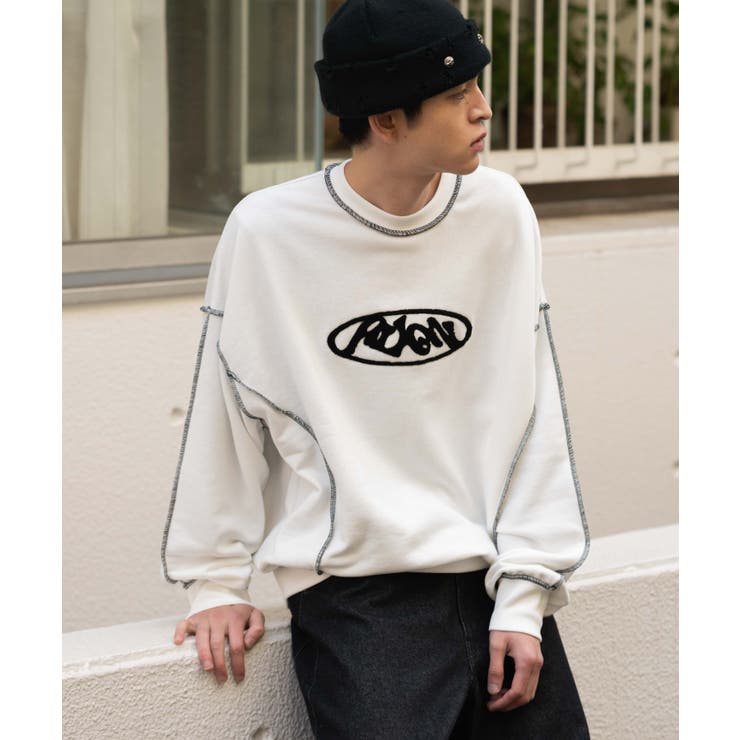 ショートカラーステッチサガラロゴプルオーバー | WEGO【MEN】 | 詳細画像14 