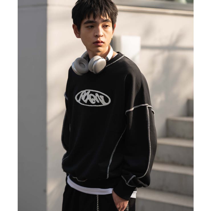 ショートカラーステッチサガラロゴプルオーバー | WEGO【MEN】 | 詳細画像34 