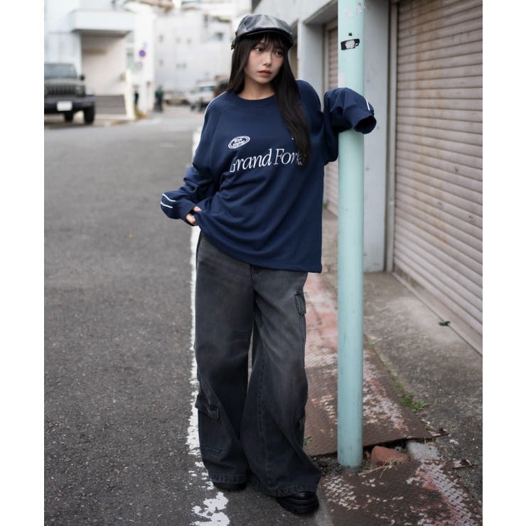 ショートドロストラインプルオーバー | WEGO【MEN】 | 詳細画像3 