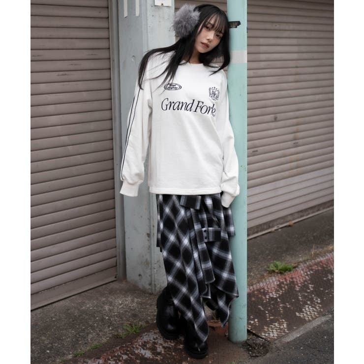 ショートドロストラインプルオーバー | WEGO【MEN】 | 詳細画像6 