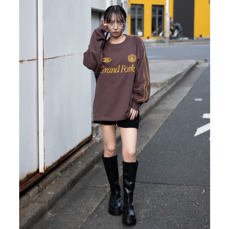 ショートドロストラインプルオーバー | WEGO【MEN】 | 詳細画像32 