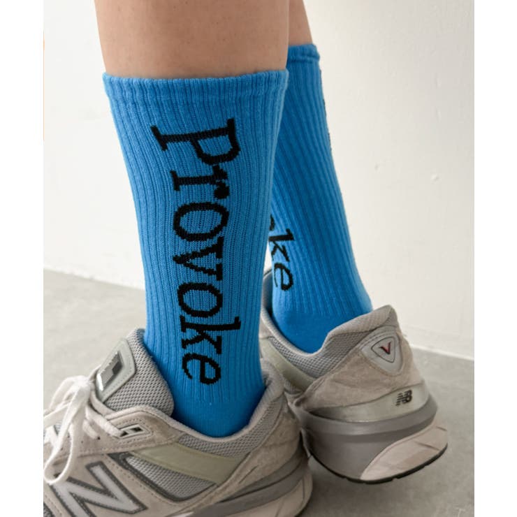 ブルー | Provokeロゴソックス(R) | WEGO【MEN】