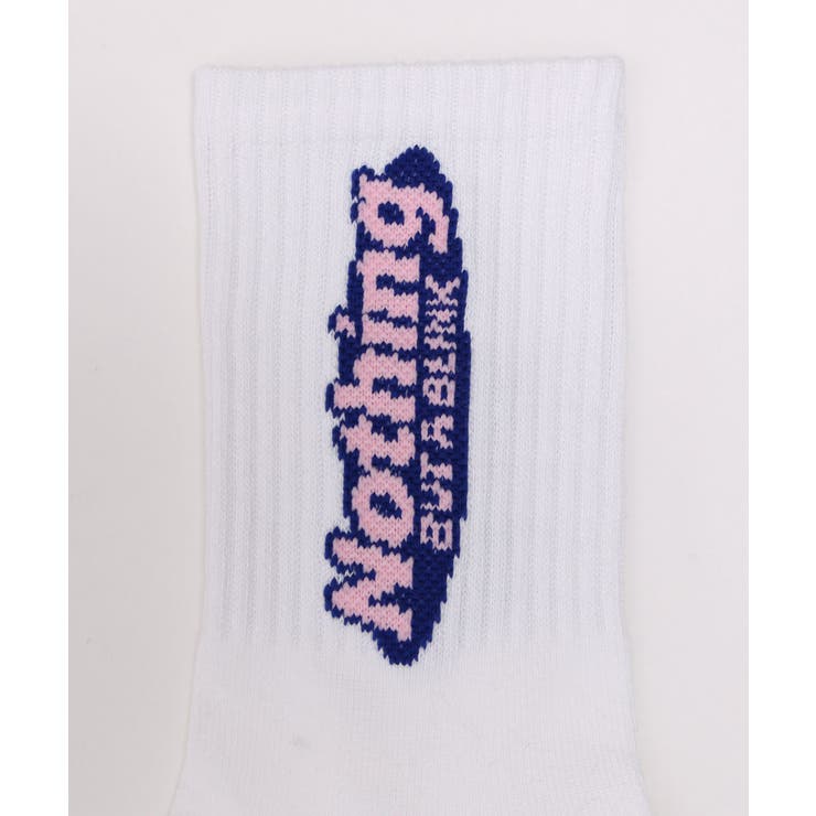 Nothingオーバルロゴソックス | WEGO【WOMEN】 | 詳細画像8 