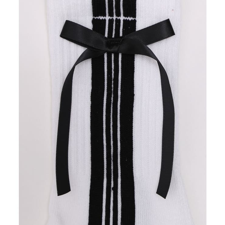 サイドラインリボンソックス | WEGO【WOMEN】 | 詳細画像8 