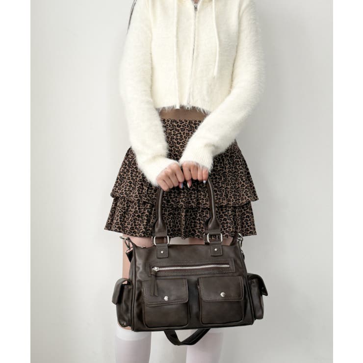 ポケットデザインボストンショルダー | WEGO【WOMEN】 | 詳細画像7 