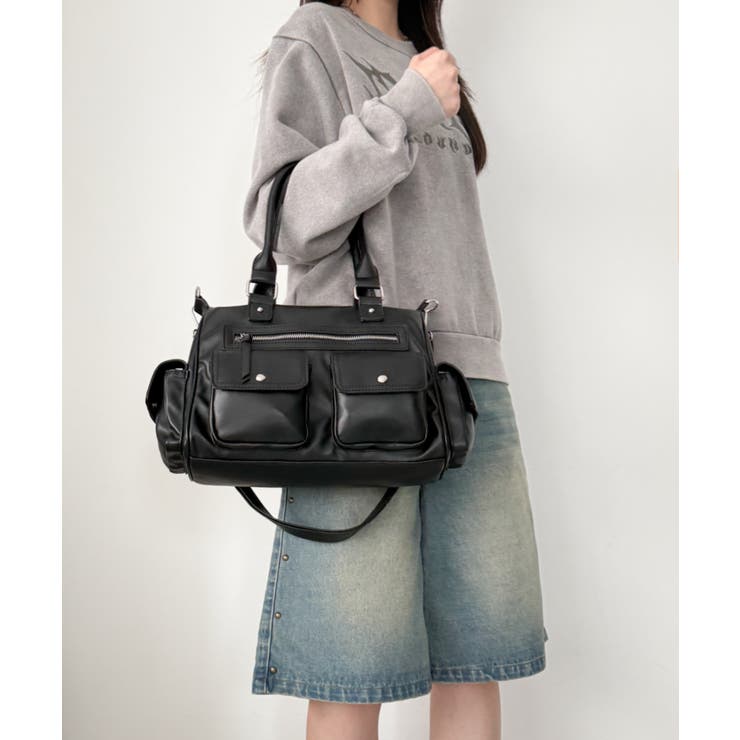 ポケットデザインボストンショルダー | WEGO【WOMEN】 | 詳細画像15 